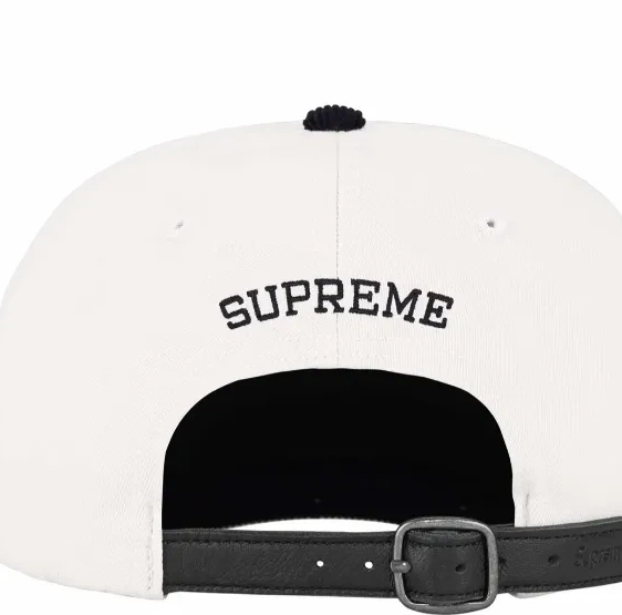 blocked Retro LOGO Color Red Black S Hat Embroidered Khaki 24SS Leather 2-TONE White Buckle 6-PANEL 0719